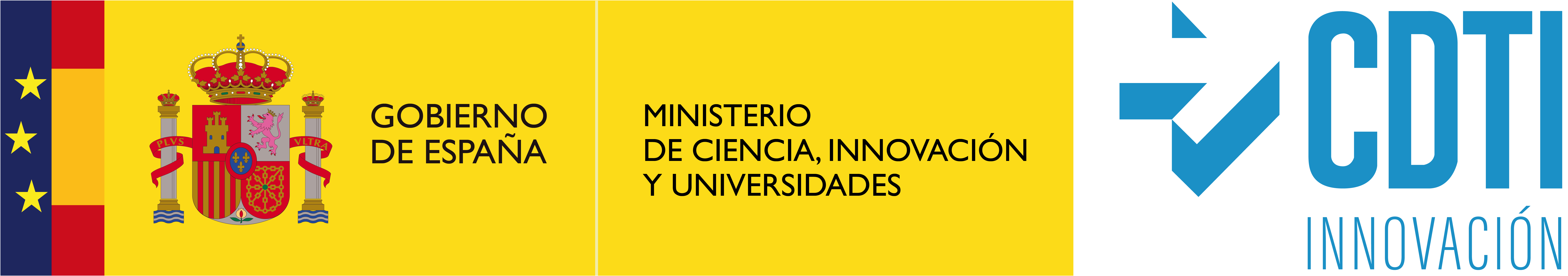 Gobierno de España · Ministerio de Ciencia, Innovación y Universidades · CDTI Innovación